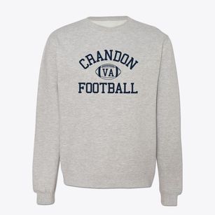 Crandon Virginia Football Crewneck Sweatshirt