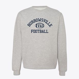 Burrowsville Virginia Football Crewneck Sweatshirt