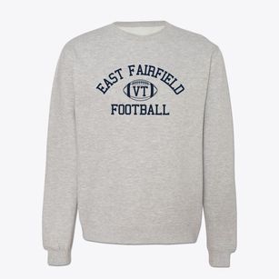 East Fairfield Vermont Football Crewneck Sweatshirt