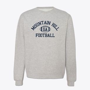 Mountain Hill Georgia Football Crewneck Sweatshirt