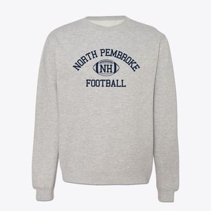 North Pembroke New Hampshire Football Crewneck Sweatshirt