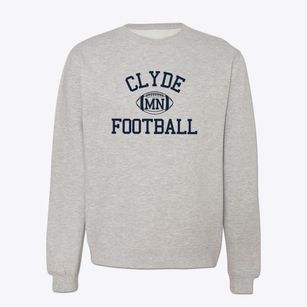 Clyde Minnesota Football Crewneck Sweatshirt