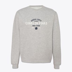 Conklin Forks New York General Supply Crewneck Sweatshirt