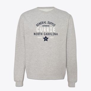 Currie North Carolina General Supply Crewneck Sweatshirt