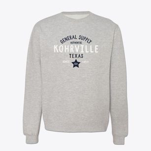 Kohrville Texas General Supply Crewneck Sweatshirt