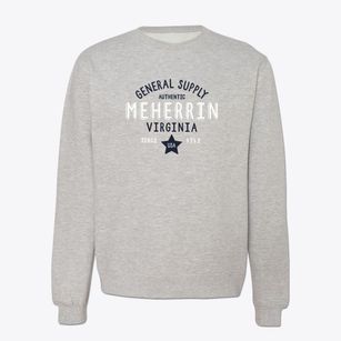 Meherrin Virginia General Supply Crewneck Sweatshirt