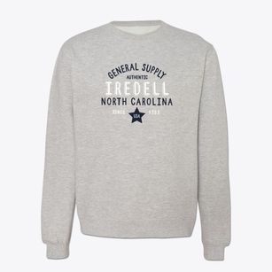 Iredell North Carolina General Supply Crewneck Sweatshirt