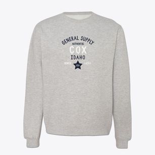 Cox Idaho General Supply Crewneck Sweatshirt