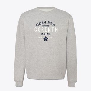 Corinth Maine General Supply Crewneck Sweatshirt
