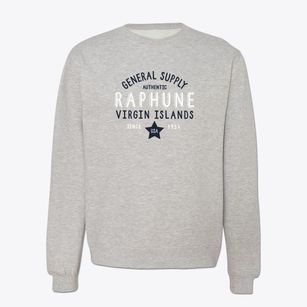 Raphune Virgin Islands General Supply Crewneck Sweatshirt