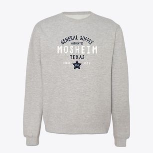 Mosheim Texas General Supply Crewneck Sweatshirt