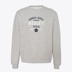 Wesley Texas General Supply Crewneck Sweatshirt