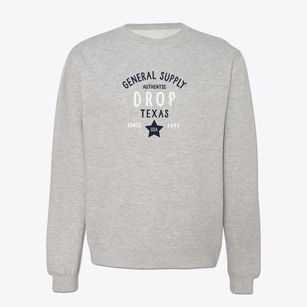 Drop Texas General Supply Crewneck Sweatshirt