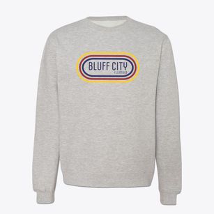 Bluff City Illinois Color Loop Crewneck Sweatshirt