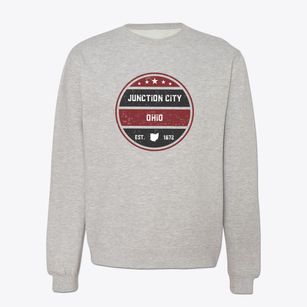 Junction City Ohio Americana Crewneck Sweatshirt