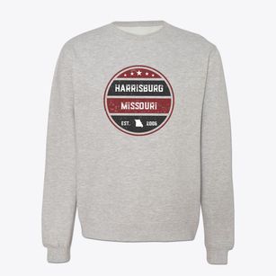 Harrisburg Missouri Americana Crewneck Sweatshirt