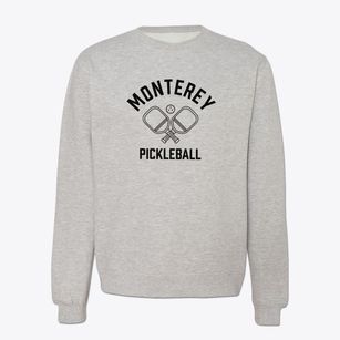 Monterey California Pickleball Crewneck Sweatshirt