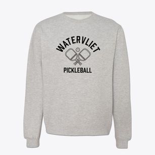 Watervliet New York Pickleball Crewneck Sweatshirt