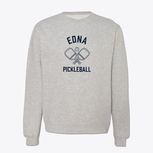 Edna Louisiana Pickleball Crewneck Sweatshirt