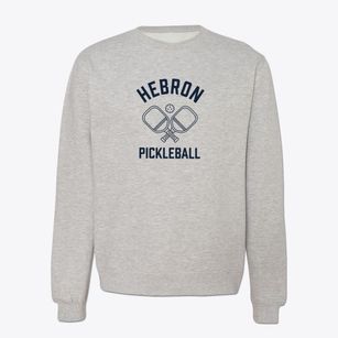 Hebron Illinois Pickleball Crewneck Sweatshirt