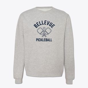 Bellevue Texas Pickleball Crewneck Sweatshirt