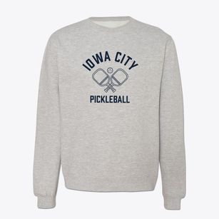 Iowa City California Pickleball Crewneck Sweatshirt
