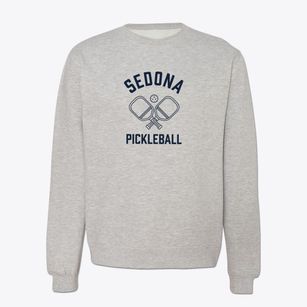 Sedona Arizona Pickleball Crewneck Sweatshirt