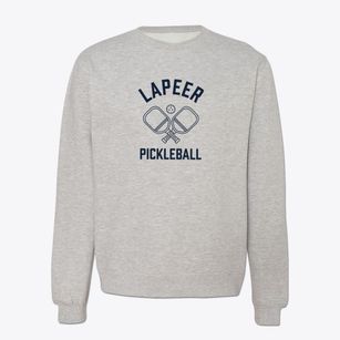 Lapeer Michigan Pickleball Crewneck Sweatshirt