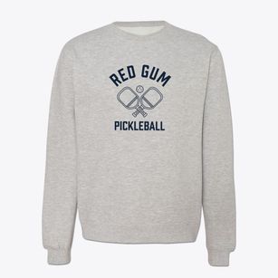 Red Gum Louisiana Pickleball Crewneck Sweatshirt