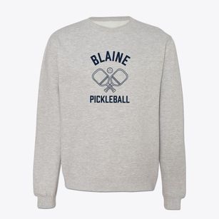 Blaine North Carolina Pickleball Crewneck Sweatshirt
