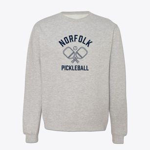 Norfolk Virginia Pickleball Crewneck Sweatshirt