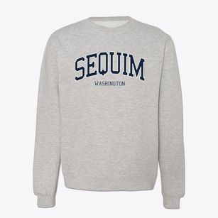 Sequim Washington Traditional Crewneck Sweatshirt