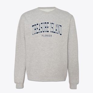 Treasure Island Florida Traditional Crewneck Sweatshirt