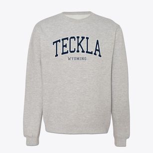 Teckla Wyoming Traditional Crewneck Sweatshirt