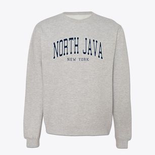 North Java New York Traditional Crewneck Sweatshirt