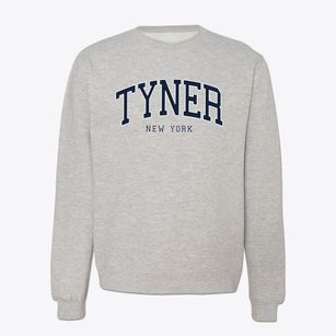 Tyner New York Traditional Crewneck Sweatshirt