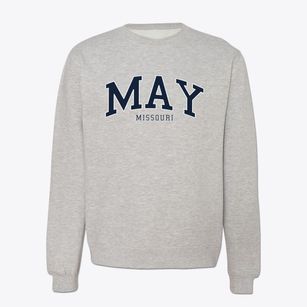 May Missouri Traditional Crewneck Sweatshirt