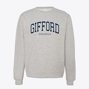 Gifford Arkansas Traditional Crewneck Sweatshirt