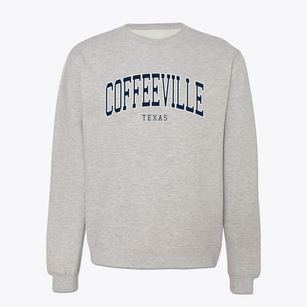 Coffeeville Texas Traditional Crewneck Sweatshirt