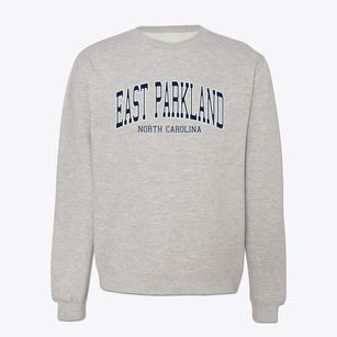 East Parkland North Carolina Traditional Crewneck Sweatshirt