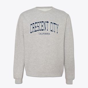 Crescent City California Traditional Crewneck Sweatshirt