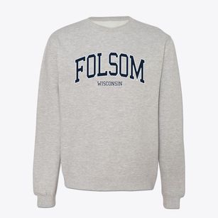 Folsom Wisconsin Traditional Crewneck Sweatshirt