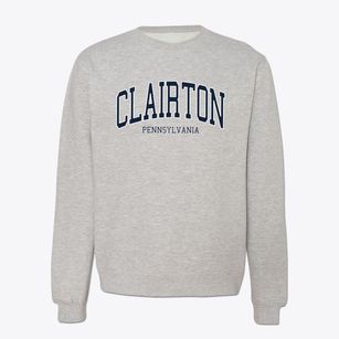 Clairton Pennsylvania Traditional Crewneck Sweatshirt