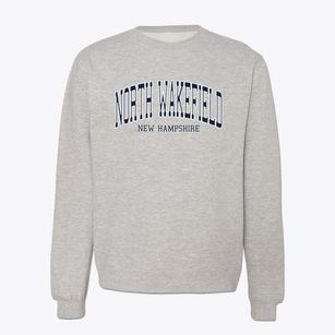 North Wakefield New Hampshire Traditional Crewneck Sweatshirt