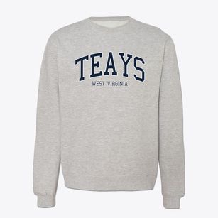 Teays West Virginia Traditional Crewneck Sweatshirt