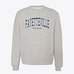 Fayetteville Missouri Traditional Crewneck Sweatshirt