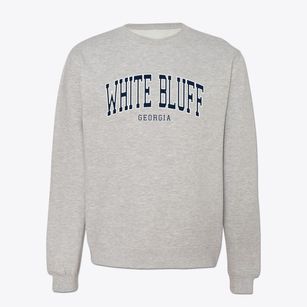 White Bluff Georgia Traditional Crewneck Sweatshirt
