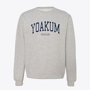 Yoakum Oregon Traditional Crewneck Sweatshirt