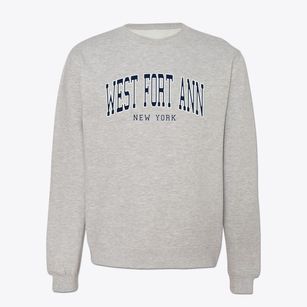 West Fort Ann New York Traditional Crewneck Sweatshirt