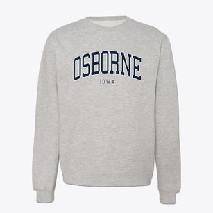 Osborne Iowa Traditional Crewneck Sweatshirt